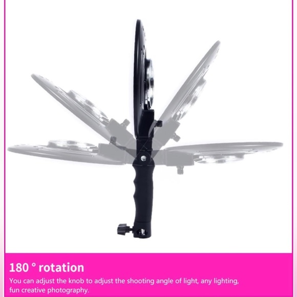 8-inch LED Selfie Ring Light for Phone Video Shooting Makeup YouTube Portrait - Picture 7 of 8